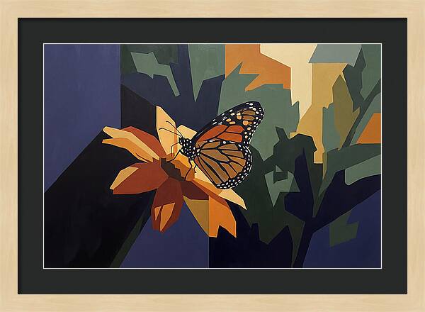Monarch Butterfly On Flower