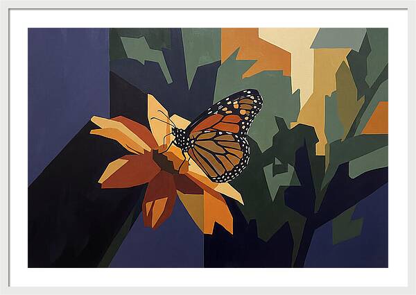 Monarch Butterfly On Flower
