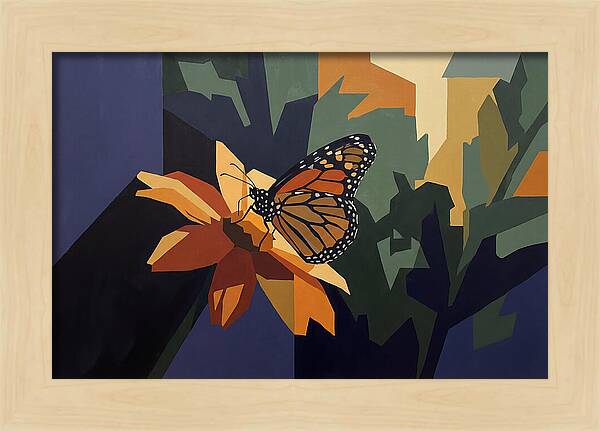 Monarch Butterfly On Flower