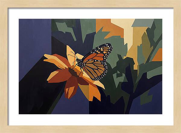 Monarch Butterfly On Flower