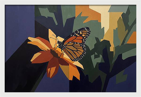 Monarch Butterfly On Flower