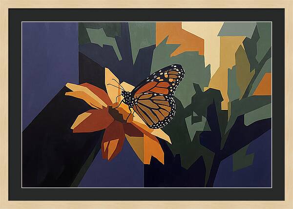 Monarch Butterfly On Flower