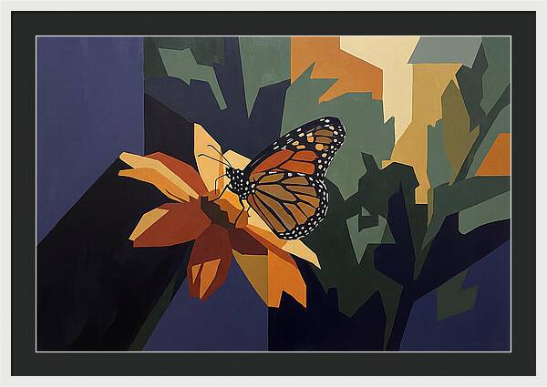 Monarch Butterfly On Flower