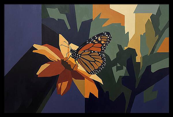 Monarch Butterfly On Flower
