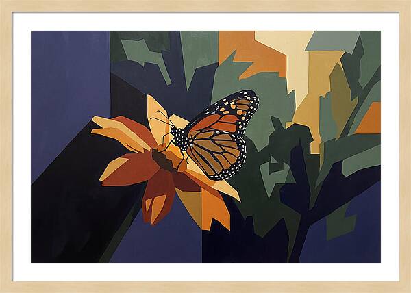 Monarch Butterfly On Flower