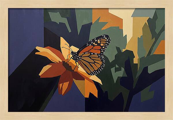 Monarch Butterfly On Flower