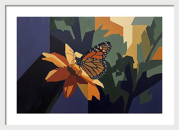 Monarch Butterfly On Flower