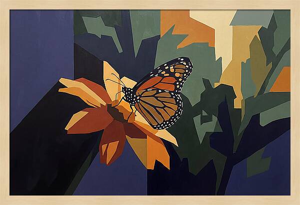 Monarch Butterfly On Flower