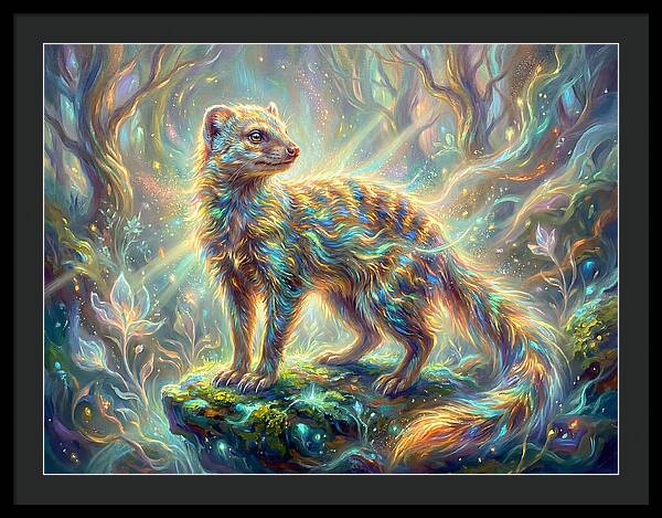 Mongoose In Forest