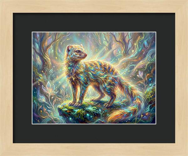 Mongoose In Forest