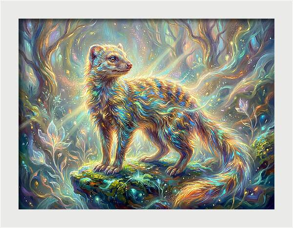 Mongoose In Forest