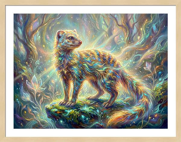 Mongoose In Forest