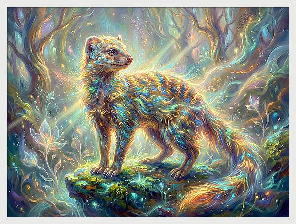 Mongoose In Forest
