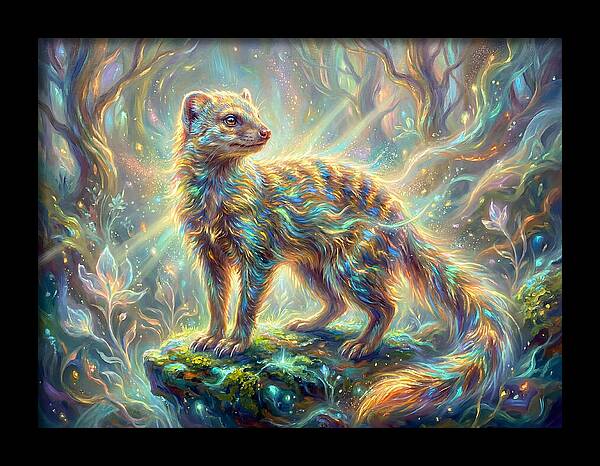 Mongoose In Forest