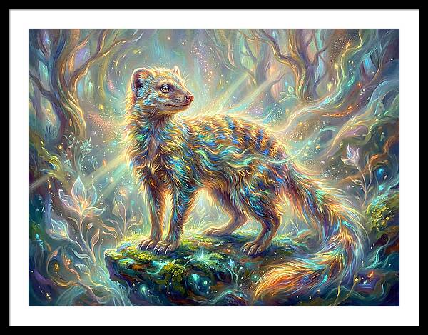 Mongoose In Forest