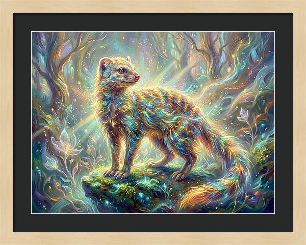 Mongoose In Forest