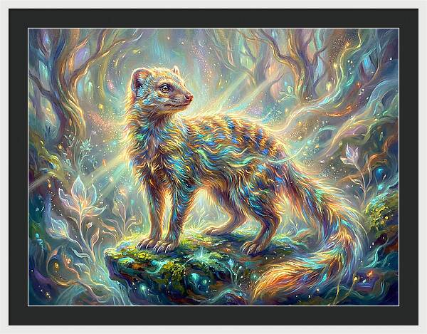 Mongoose In Forest