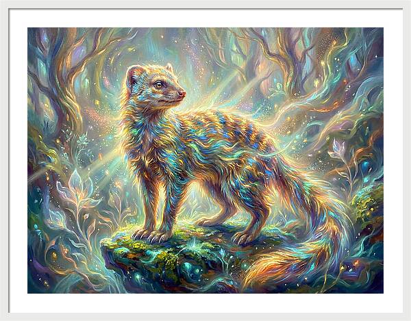 Mongoose In Forest