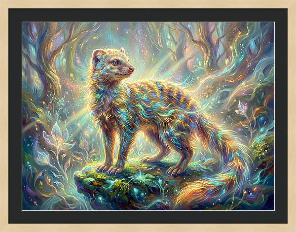 Mongoose In Forest