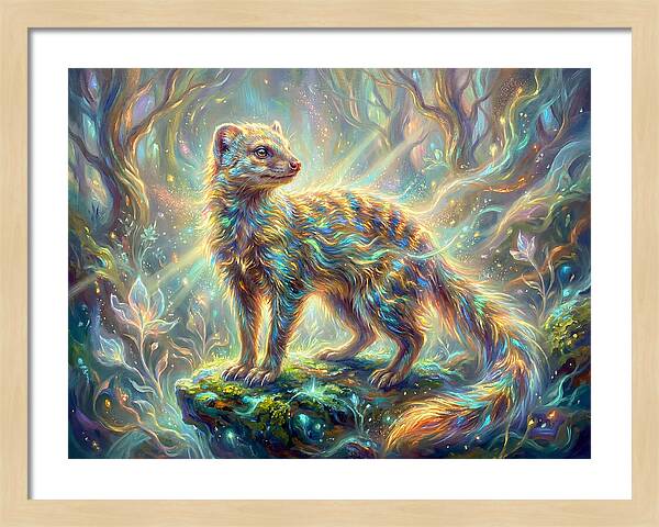 Mongoose In Forest