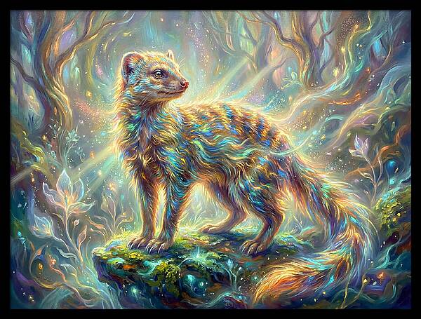 Mongoose In Forest