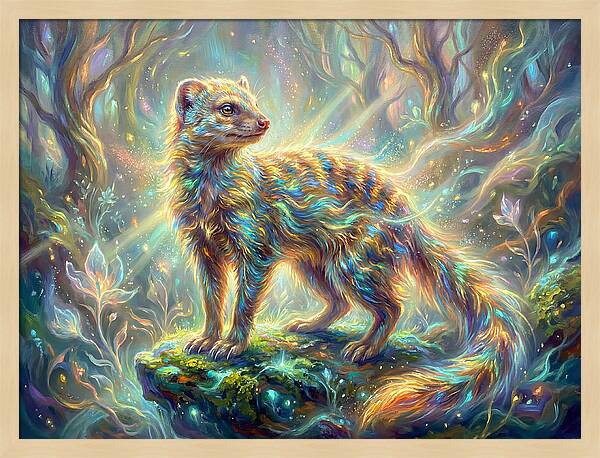 Mongoose In Forest