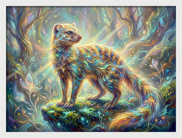 Mongoose In Forest