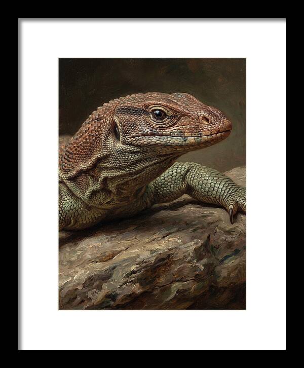 Monitor Lizard In Realistic Detail