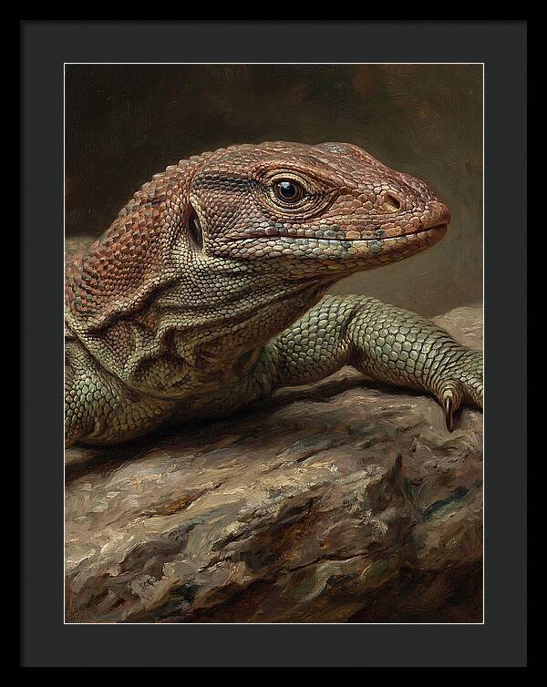 Monitor Lizard In Realistic Detail