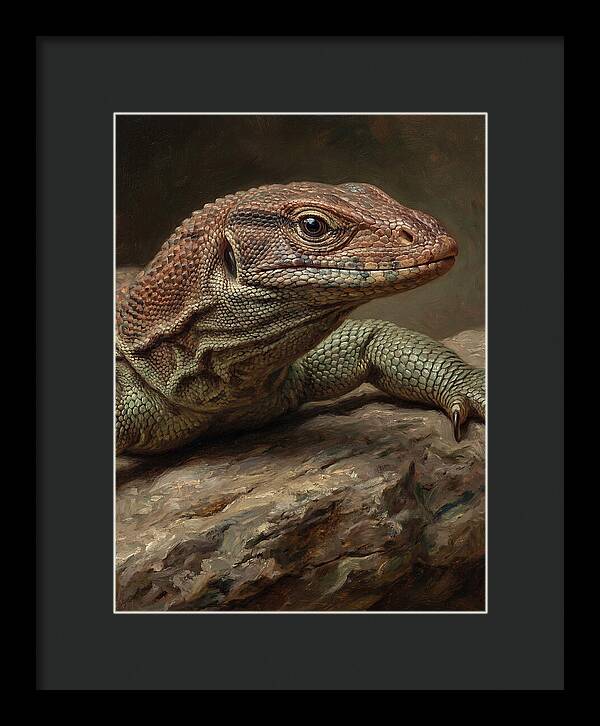 Monitor Lizard In Realistic Detail