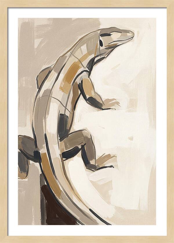 Monitor Lizard Minimalism