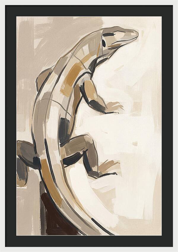 Monitor Lizard Minimalism