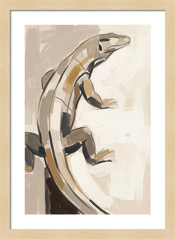 Monitor Lizard Minimalism