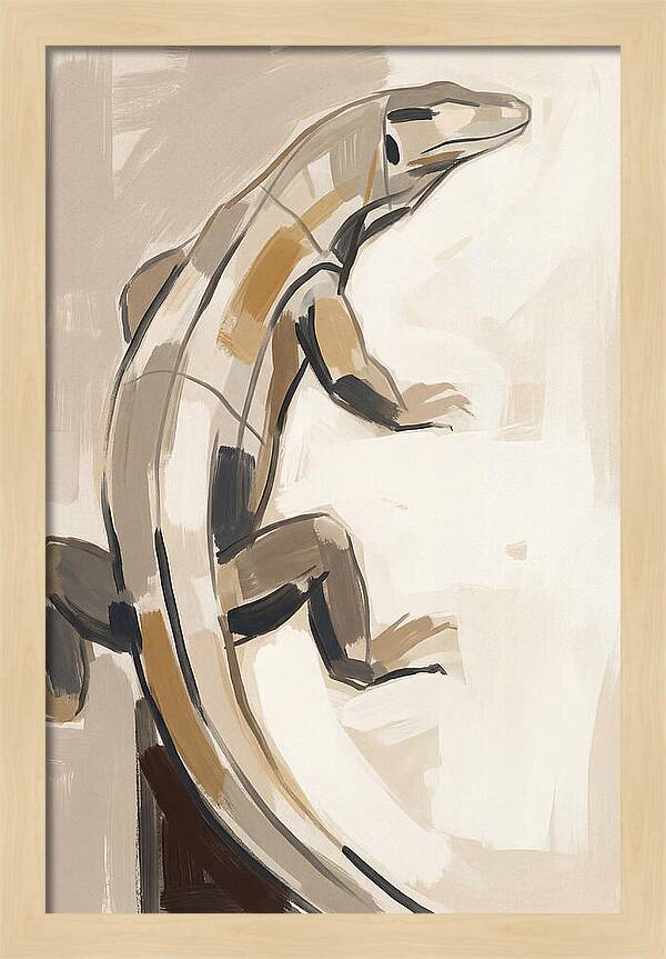 Monitor Lizard Minimalism