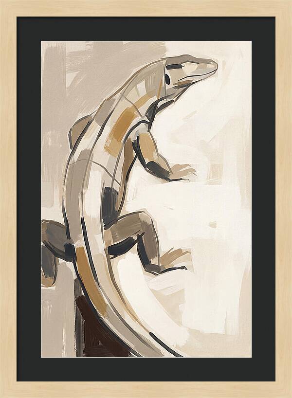 Monitor Lizard Minimalism