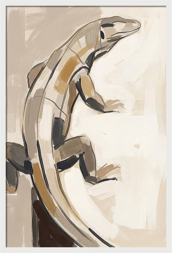 Monitor Lizard Minimalism