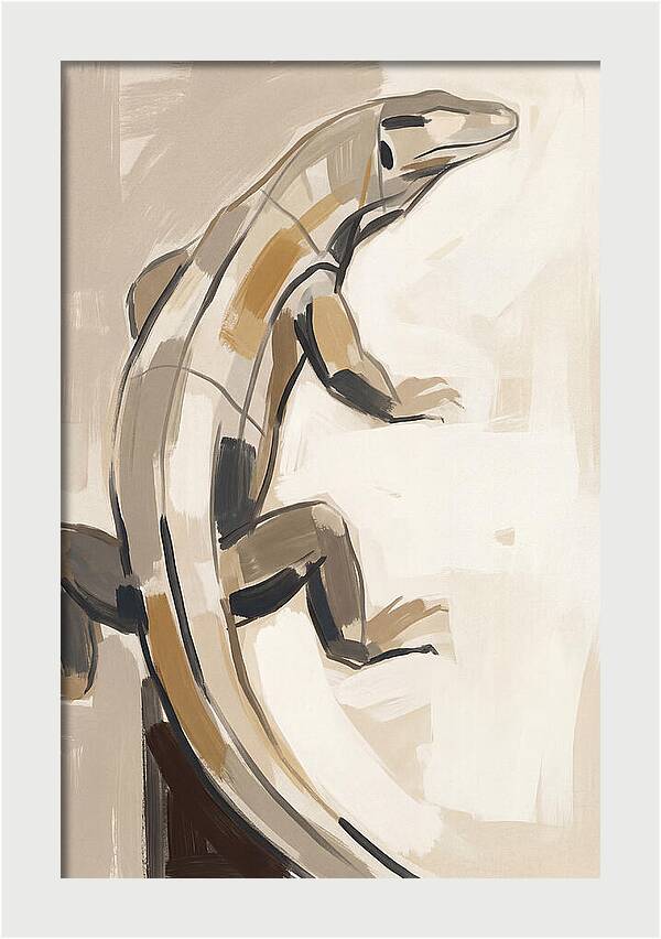 Monitor Lizard Minimalism