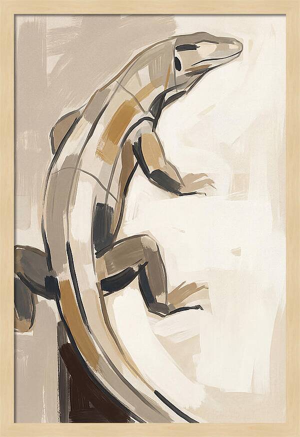 Monitor Lizard Minimalism