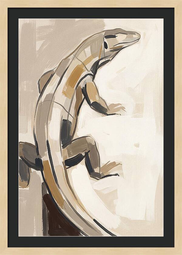 Monitor Lizard Minimalism