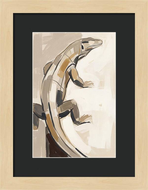 Monitor Lizard Minimalism