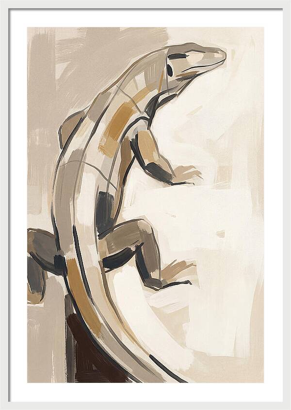 Monitor Lizard Minimalism