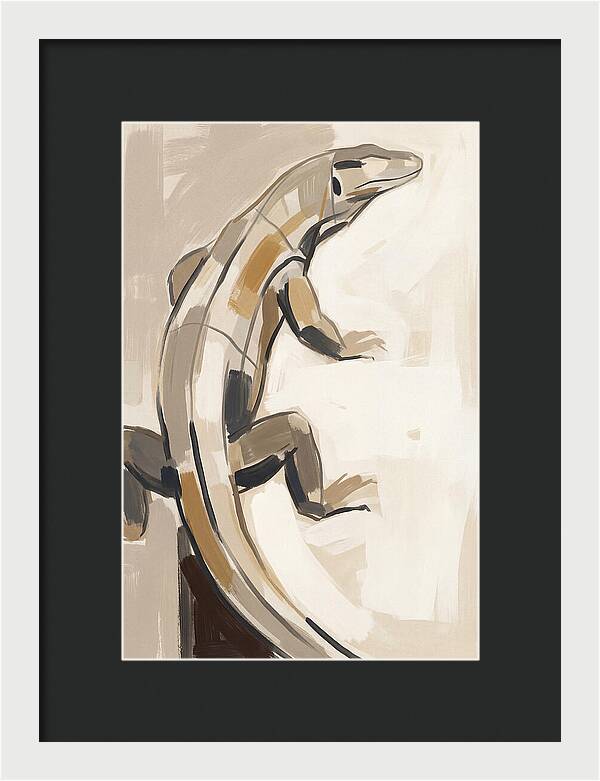 Monitor Lizard Minimalism