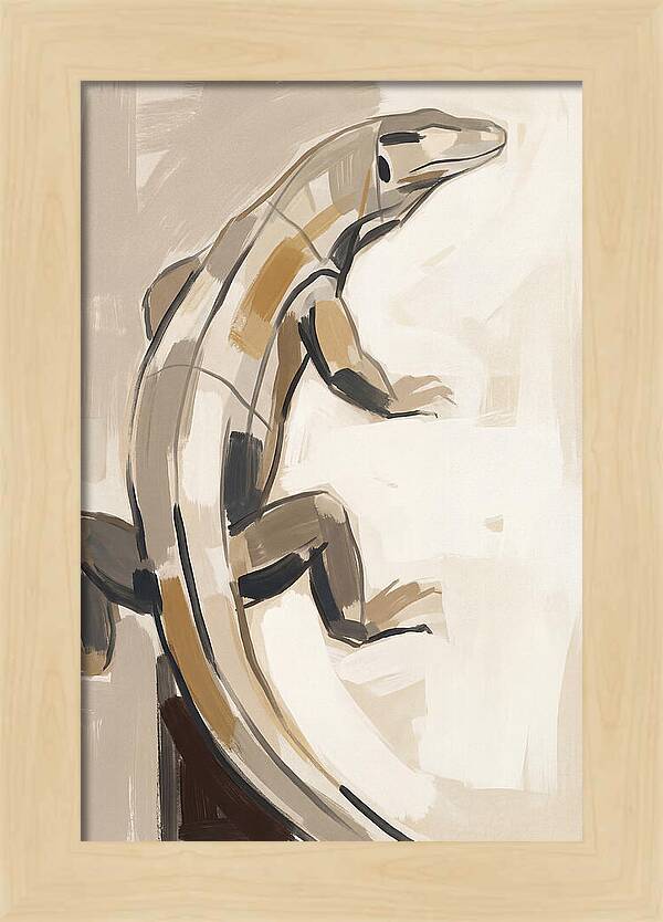 Monitor Lizard Minimalism