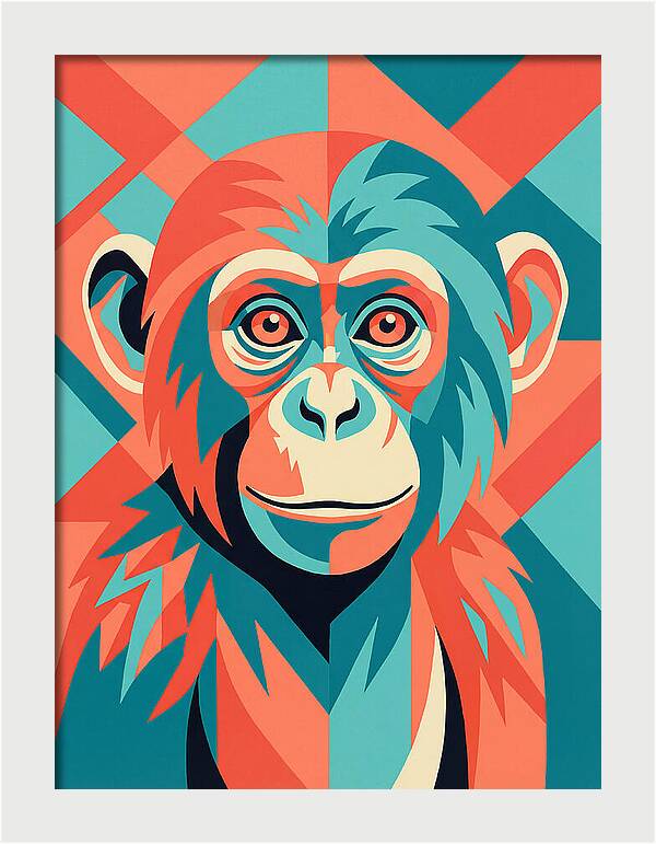 Monkey Pop Art