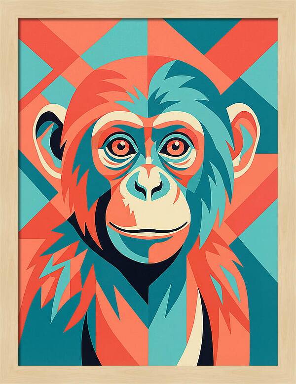 Monkey Pop Art