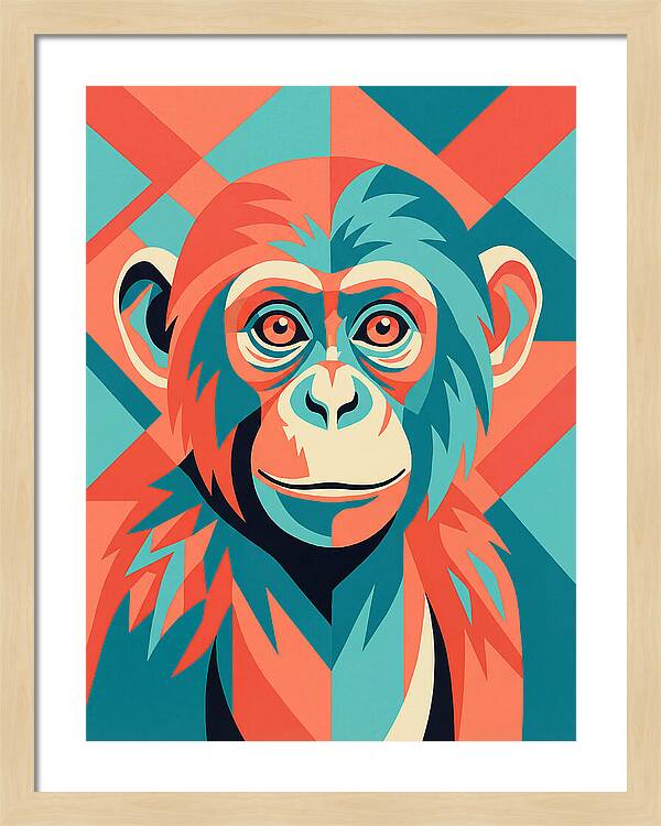 Monkey Pop Art