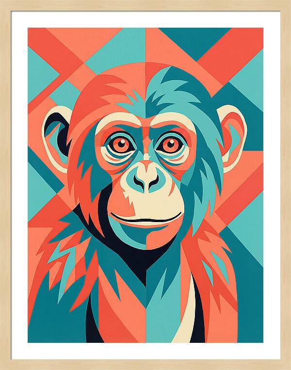 Monkey Pop Art