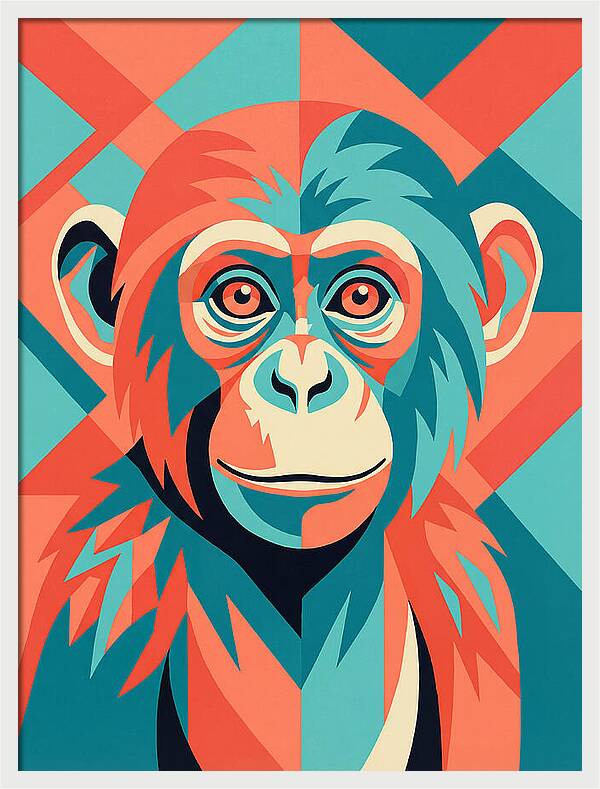Monkey Pop Art