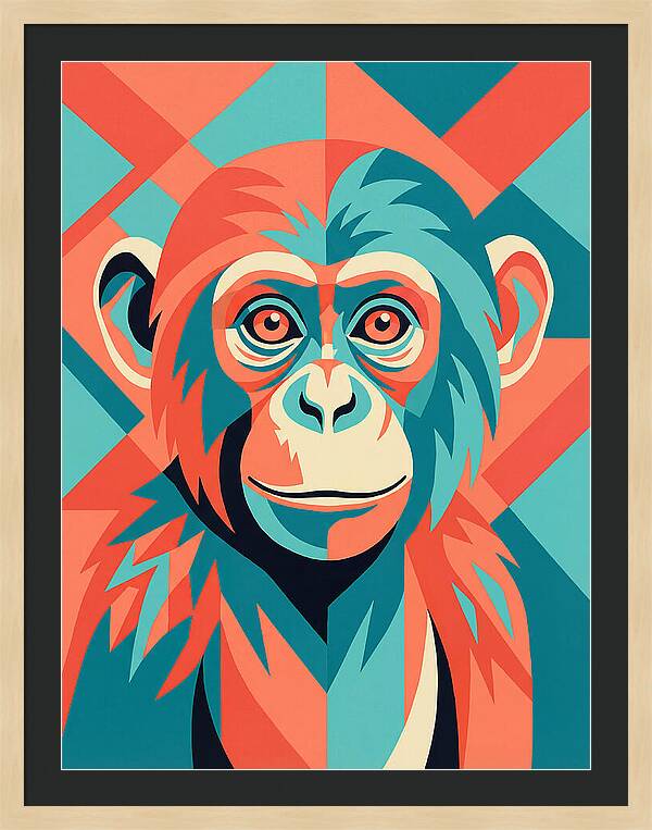 Monkey Pop Art