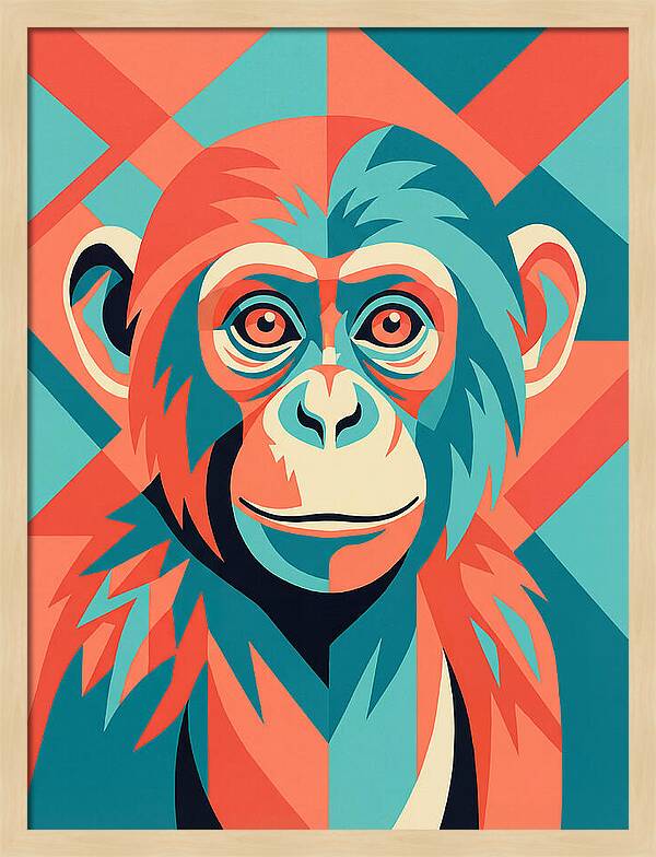 Monkey Pop Art
